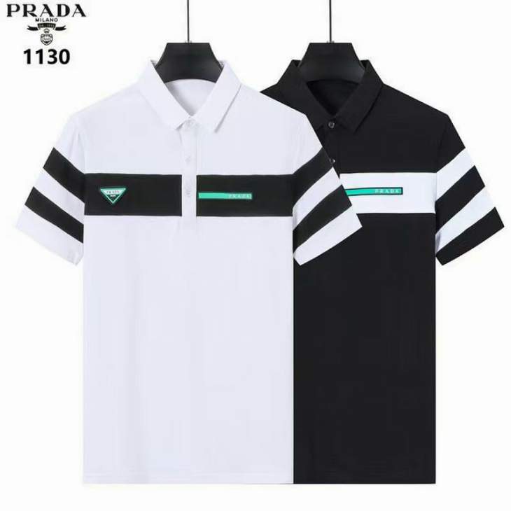 Picture of Prada Polo Shirts Short _SKUPradaM-3XL8qx113025716